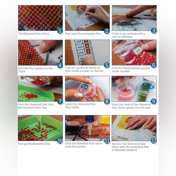 DIAMOND DOTZ ® - Harry Potter Box Diamond Painting Artwork Kit - Picture 5 of 5